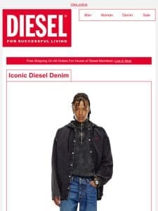 Shop Iconic Diesel Denim