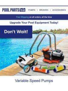 Shop In-Stock Pool Equipment ??