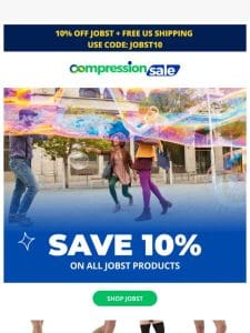 Shop Our JOBST Collection with 10% OFF!