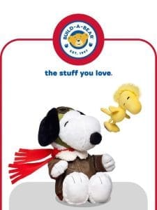 Snoopy and Woodstock Back in Stock!