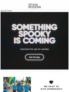 Something Spooky is Coming