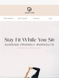 Stay fit while you sit