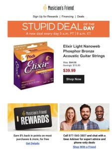 Stupid Deal of the Day now available!