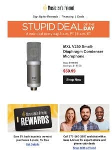 Stupid Deal of the Day now available!