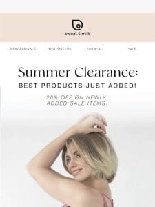 Summer Clearance! Best products added