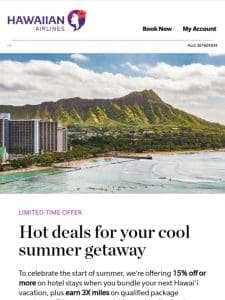 Summer Sale: Vacation deals for your fun in the sun