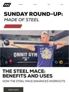 Sunday Round-Up: Made of Steel