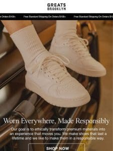 Sustainable Shoes