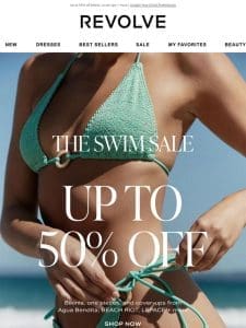 THE SWIM SALE STARTS NOW