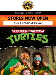 TMNT costumes for the whole fam