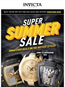 Temperatures Rise ️PRICES DROP SUPER SUMMER SALE❗️