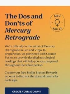 The Dos and Don’ts of Retrograde