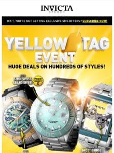 The HOTTEST  Yellow Tag Deals For A LIMITED TIME❗️