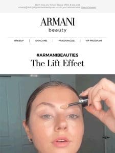 The No Foundation Routine With #ArmaniBeauties