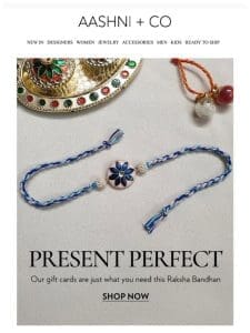 The perfect Raksha Bandhan present for your sibling!