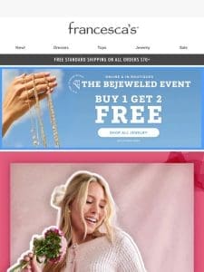 This NEVER Happens: Buy 1 Get 2 FREE Jewelry