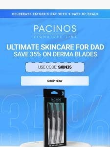 Today Only: Save 35% On Derma Blades