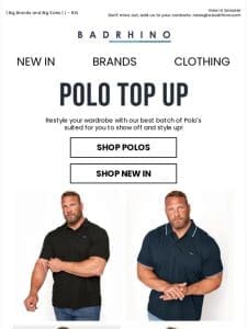 Top up them Polo’s