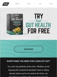 Try Total Gut Health For FREE