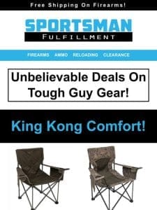 Unbelievable Deals On Tough Guy Gear!?