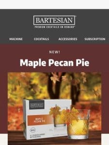 Unveiling the Maple Pecan Pie Cocktail