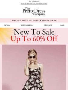 Up to 60% OFF New To Sale