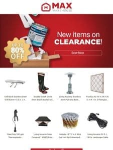 Up to 80% OFF CLEARANCE ?