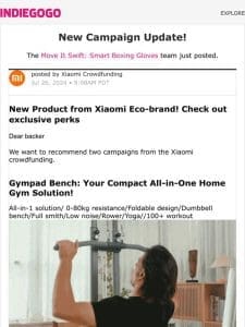 ? Update #25 from Move It Swift: Smart Boxing Gloves