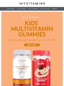 Vitamins for all the family ?