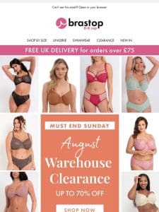 Warehouse Clearance NOW ON! Massive discounts and deals