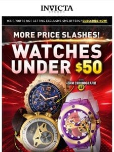 Watches UNDER $50❗️ Price Are Being SLASHED