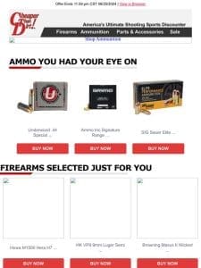 We Selected Ammo Deals Just for You!