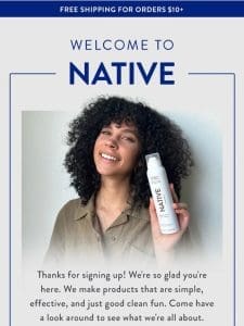 Welcome to Native!