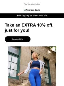 Why wait? This extra 10% off won’t last long