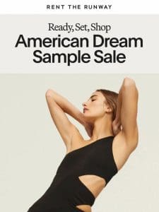 You’re Invited: American Dream Sample Sale