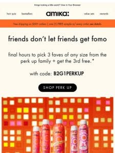 hey， friend! you can still buy 2 + get 1 free