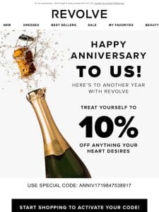 omg， my anniversary coupon expires soon?