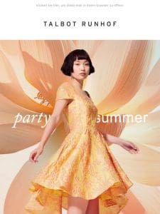 party summer – feiern sie einen glamourösen sommer