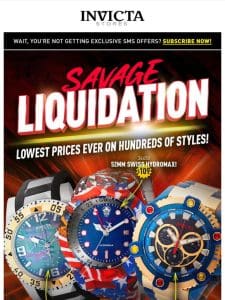 ⚠️WARNING❗️SAVAGE LIQUIDATION DEALS Inside