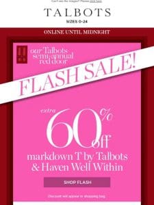 ⚡ FLASH SALE ⚡ Extra 60% off sale T by Talbots