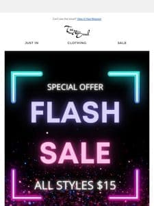 ⚡️ FLASH Sale ⚡️