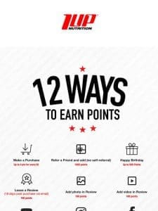 12 Ways To Earn Loyalty Points