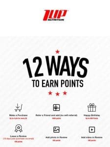 12 Ways To Earn Loyalty Points