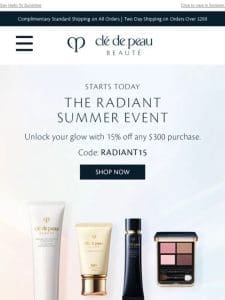 ?? 15% Off For Our Exclusive Summer Event