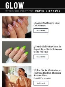 18 August nail ideas to close out summer