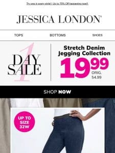 $19.99 Jeggings For Friend， just for today!