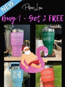 2 FREE Premium Tumblers (The Old style is finally on sale)