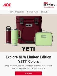 2 NEW Limited Edition Colors from YETI