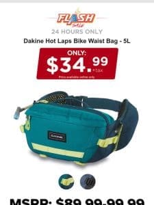 24 HOURS ONLY | DAKINE BIKE HYDRATION BAG | FLASH SALE