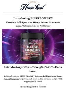 $35 BLISS BOMBS™—Sale Ends Soon